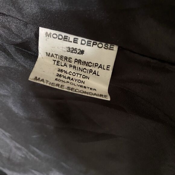 Tapestry Jacquard Patchwork Jacket Coat Boho French S Vtg Unique Y2K  60’s  Art - Picture 9 of 13